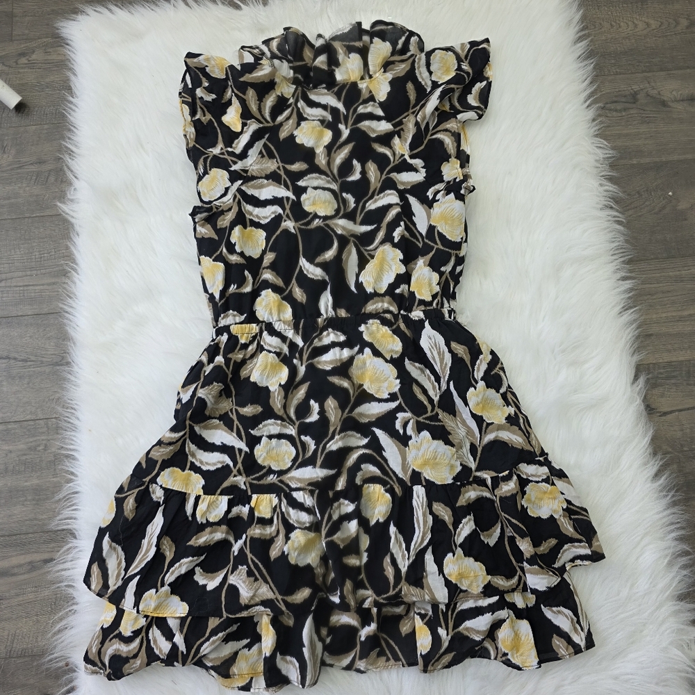 Universal Thread Black And Cream Ruffled Mini Dre… - image 6